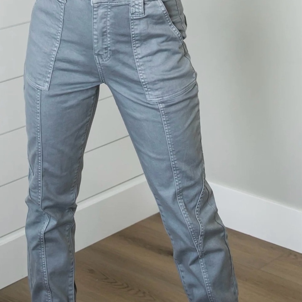 Stylish Gray Cargo Pants